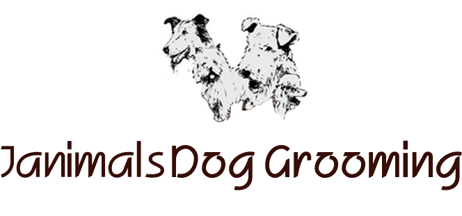 Janimals Dog Grooming Logo